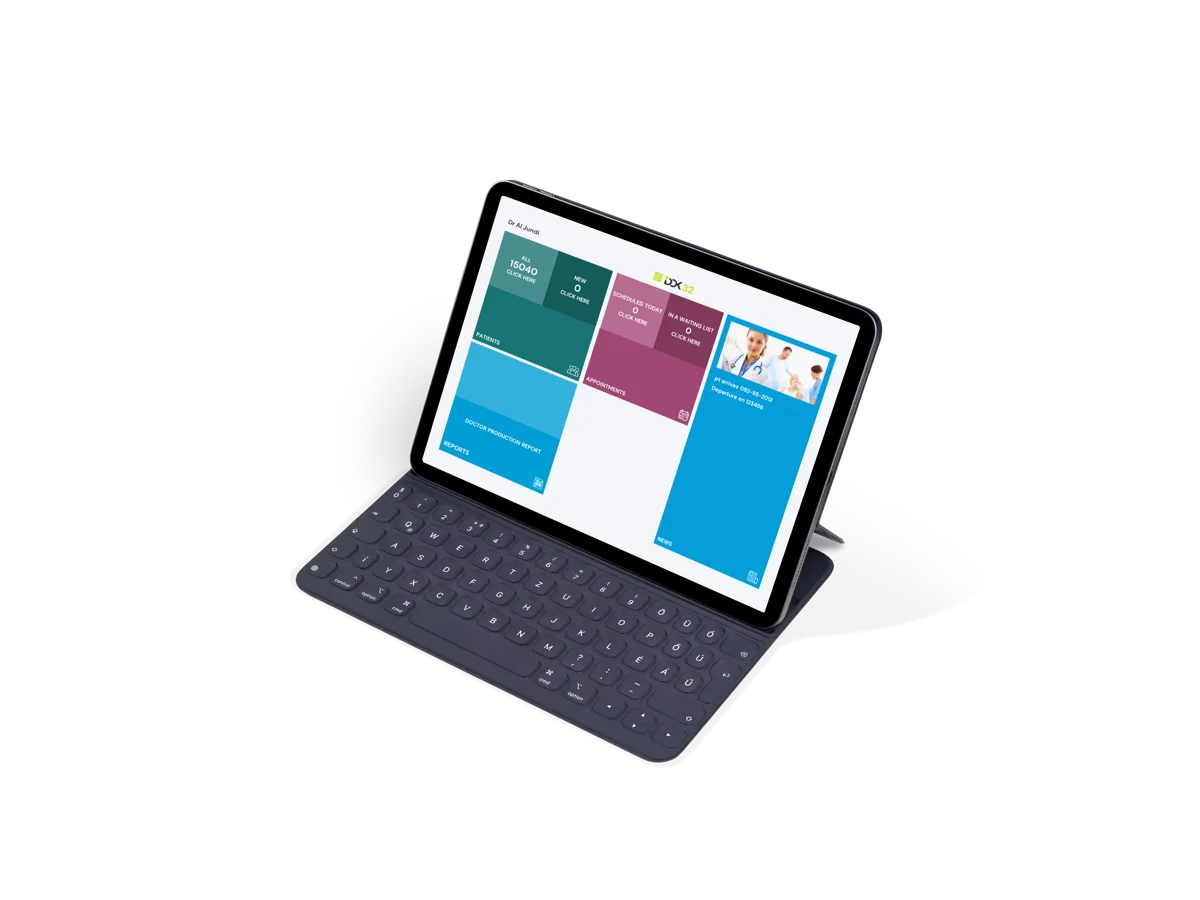 DOK32 on a tablet